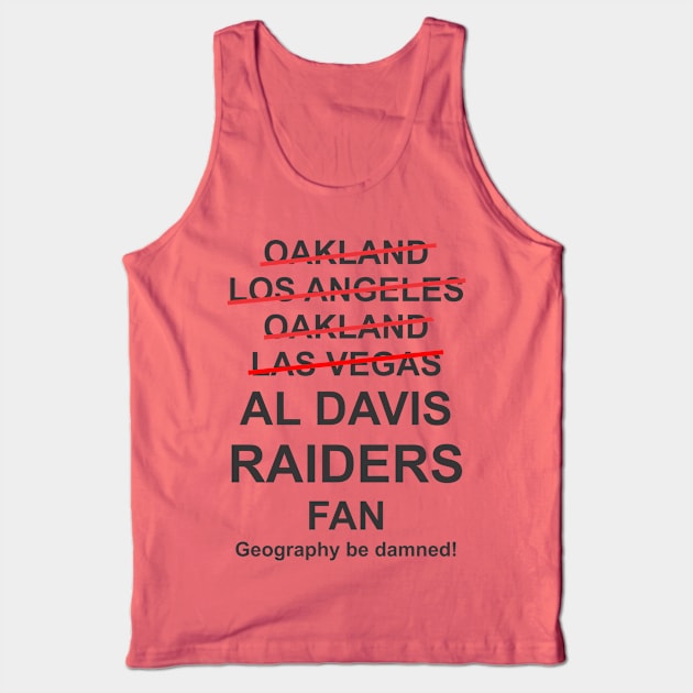 AlDavisRaidersFan2020 Tank Top by Cavalrysword